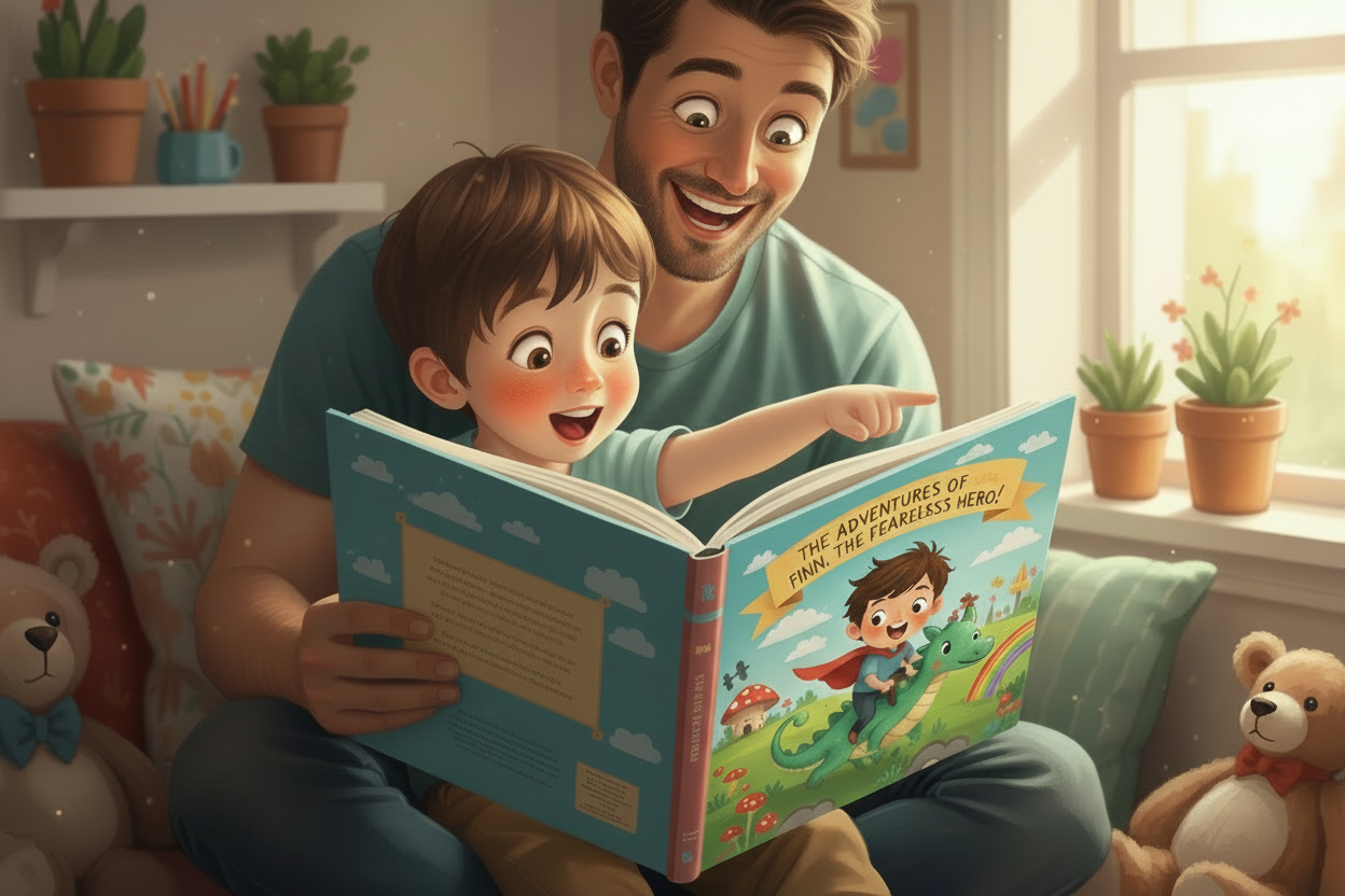 My Star Stories — Personalized Bedtime Story + Coloring Pages Included